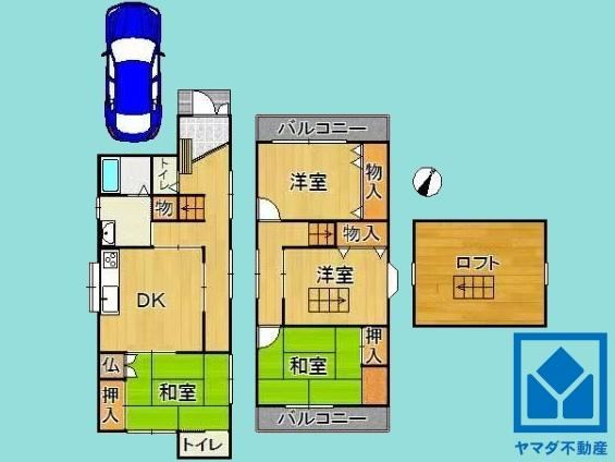 4DK house in Uji, Kyoto - Photo 1
