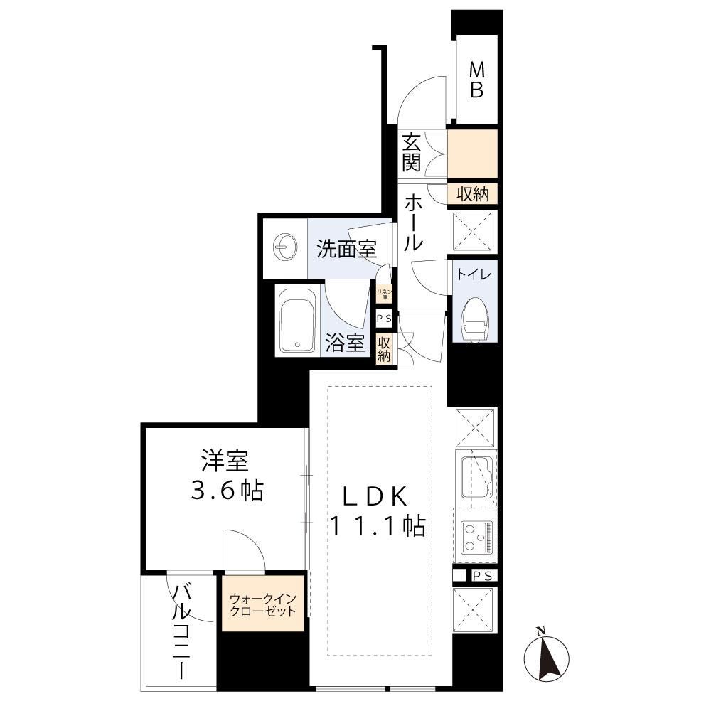1LDK apartment in Chiyoda Ward, Tokyo - Photo 1