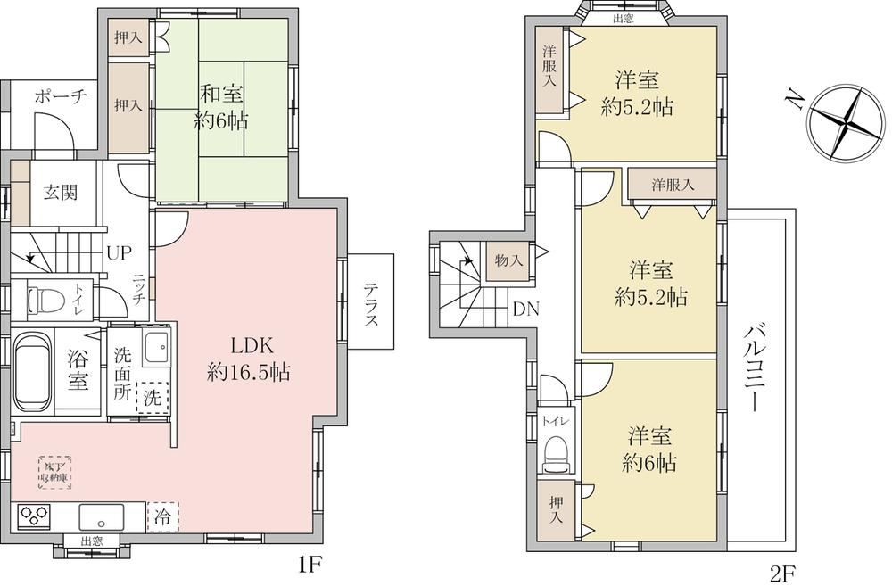 4LDK house in Kasukabe, Saitama - Photo 1