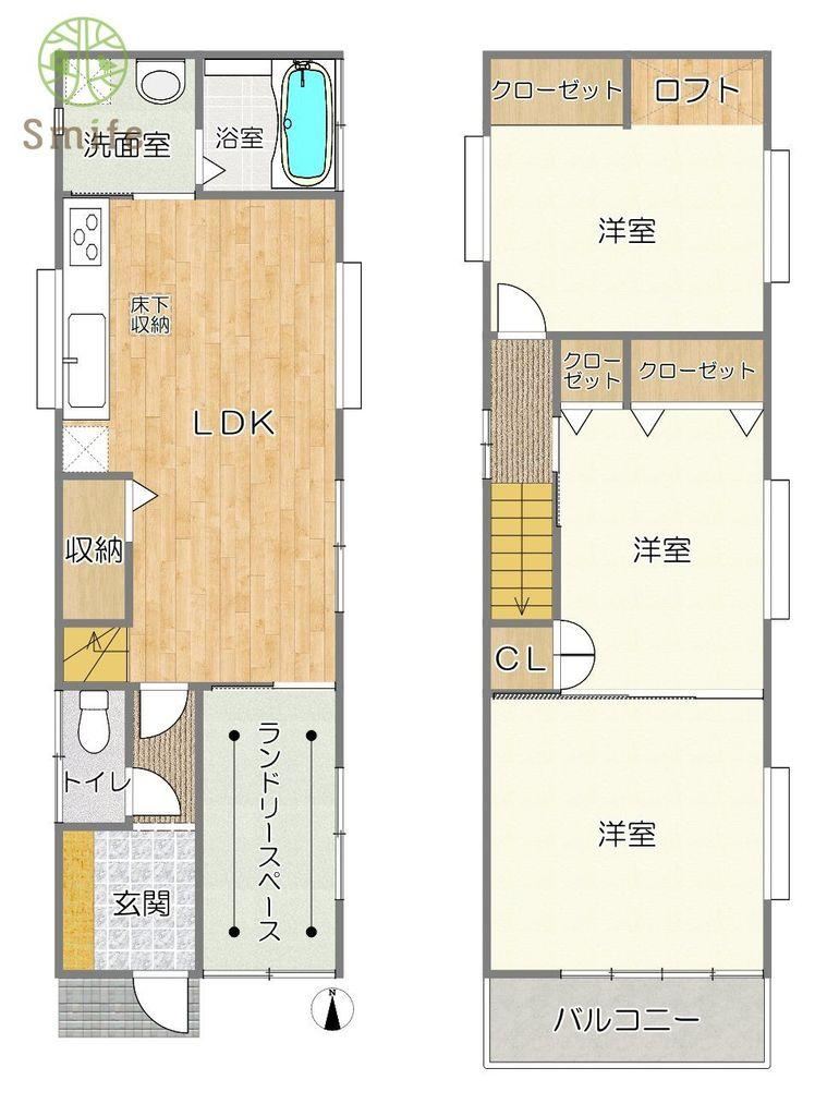 3LDK house in Chuo Ward, Hamamatsu, Shizuoka - Photo 1