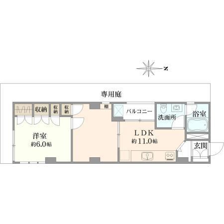 1LDK apartment in Nakano Ward, Tokyo - Photo 1