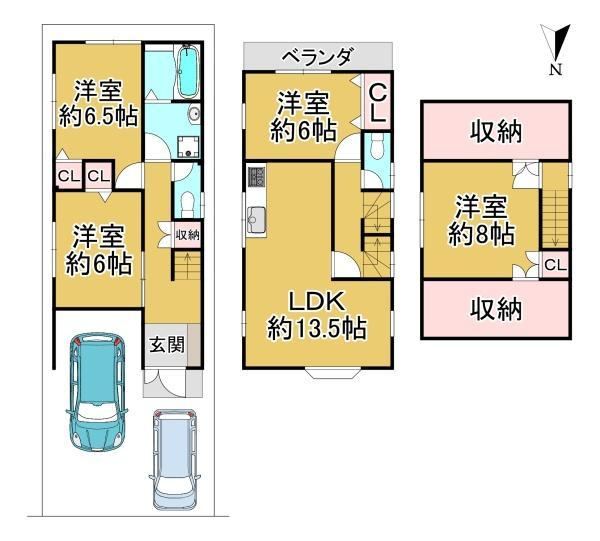 4LDK house in Naka Ward, Sakai, Osaka - Photo 1