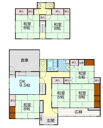 6DK house in Kitsuki