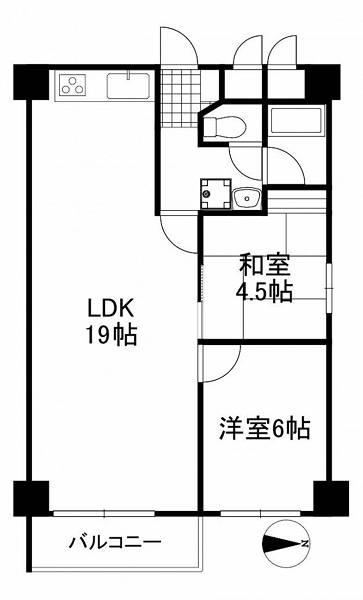 2LDK apartment in Toyonaka, Osaka - Photo 1