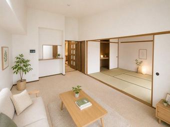 3LDK apartment in Kitakatsushika District
