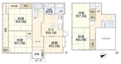 5DK house in Ichihara, Chiba - Photo 1
