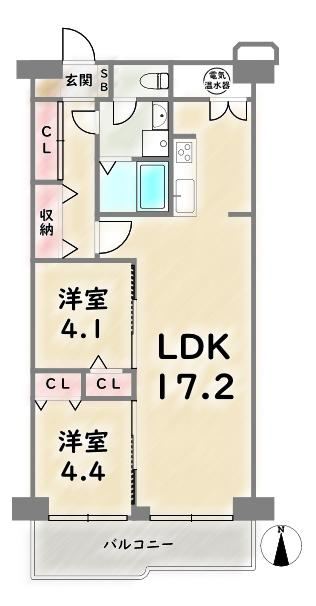 2LDK apartment in Ukyo Ward, Kyoto - Photo 1
