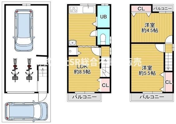 2LDK house in Higashiosaka, Osaka - Photo 1