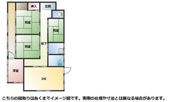 2LDK house in Kitagunma District