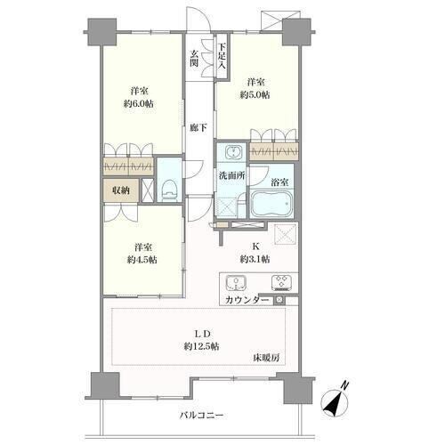 3LDK apartment in Toyonaka, Osaka - Photo 1