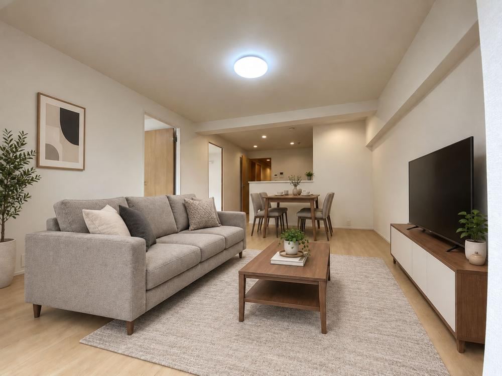3LDK apartment in Sawara Ward, Fukuoka - Photo 1