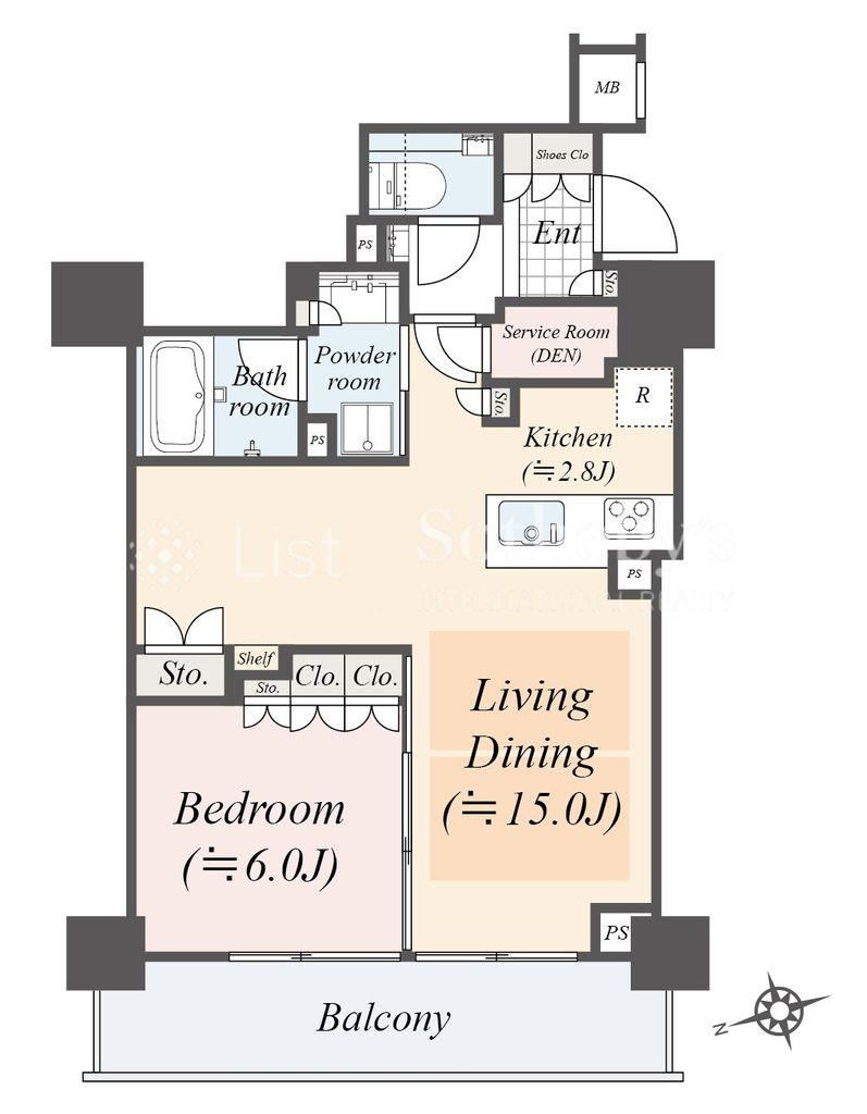 1LDK apartment in Tennoji Ward, Osaka - Photo 1