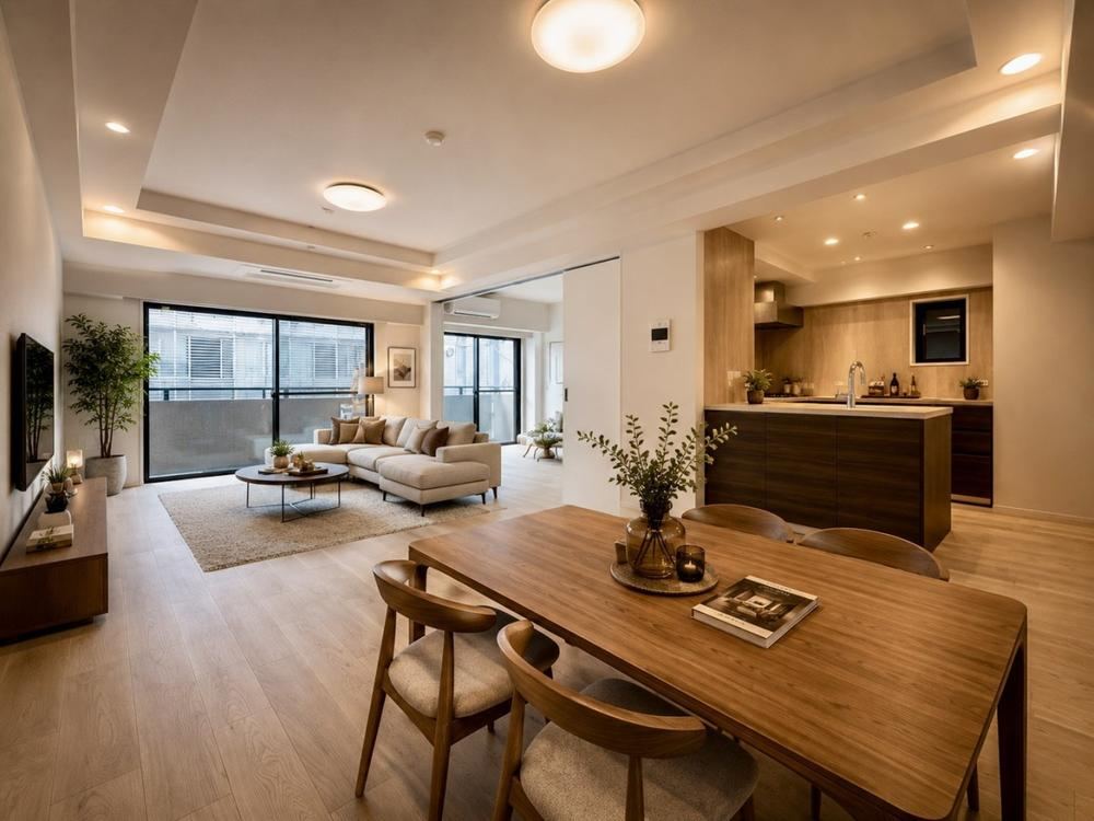 3LDK apartment in Shinjuku Ward, Tokyo - Photo 1