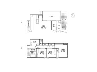 3LDK house in Hakusan