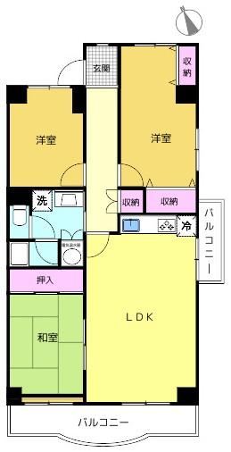 3LDK apartment in Tempaku Ward, Nagoya, Aichi - Photo 1