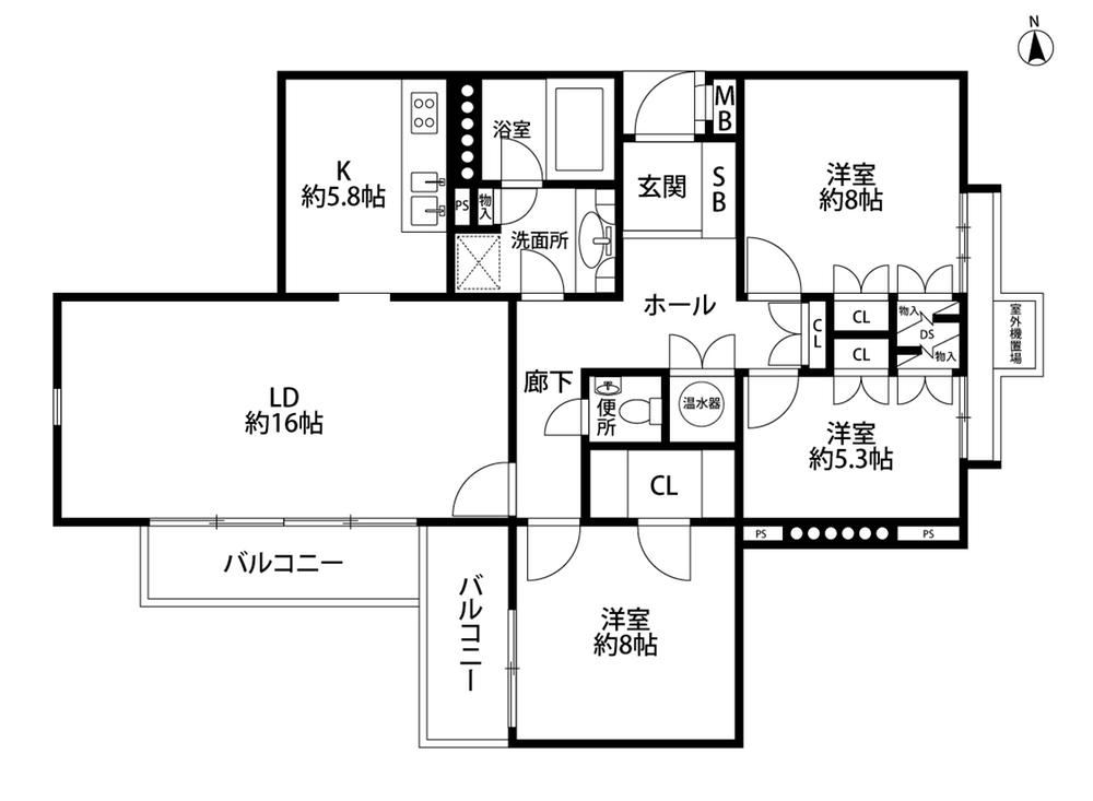3LDK apartment in Meguro Ward, Tokyo - Photo 1