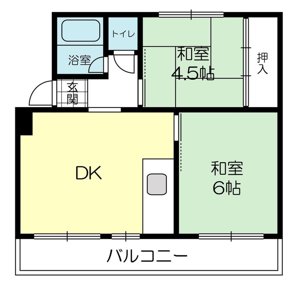 2DK apartment in Kakogawa, Hyogo - Photo 1