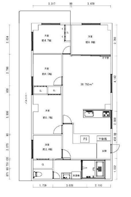 5LDK apartment in Higashinada Ward, Kobe, Hyogo - Photo 1
