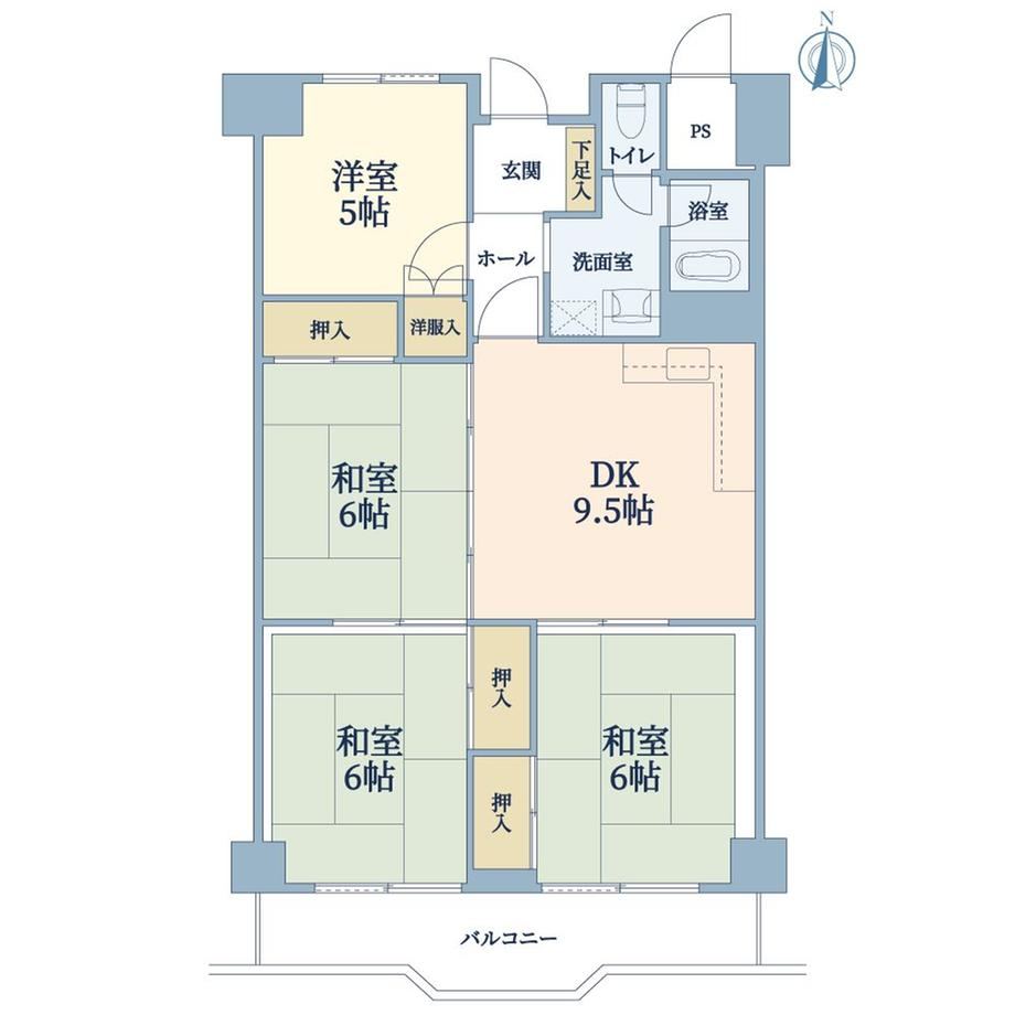 4DK apartment in Ibaraki, Osaka - Photo 1