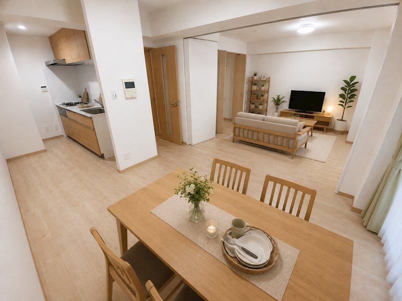 3LDK apartment in Okegawa, Saitama - Photo 1