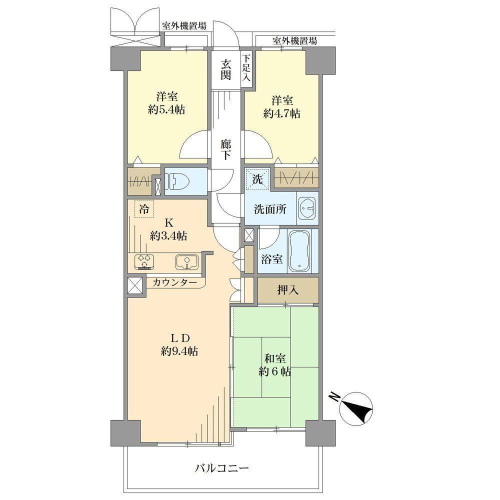 3LDK apartment in Ichihara, Chiba - Photo 1