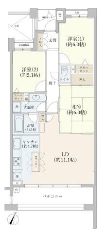 3LDK apartment in Suginami Ward, Tokyo - Photo 1