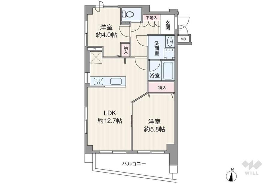 2LDK apartment in Suginami Ward, Tokyo - Photo 1