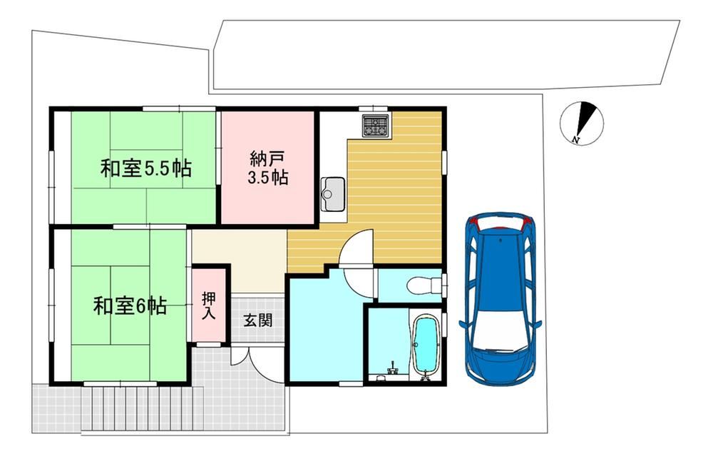 2LDK+S house in Nagaokakyo, Kyoto - Photo 1