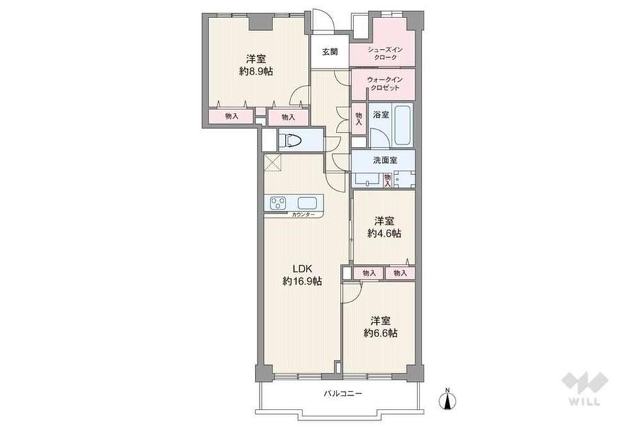 3LDK apartment in Kita Ward, Nagoya, Aichi - Photo 1