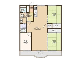 3LDK apartment in Osakasayama
