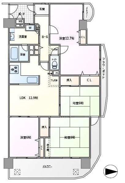 4LDK apartment in Tsurumi Ward, Osaka - Photo 1