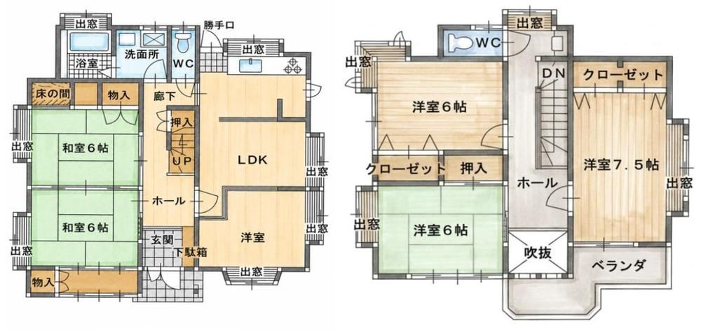 5LDK house in Honjo, Saitama - Photo 1