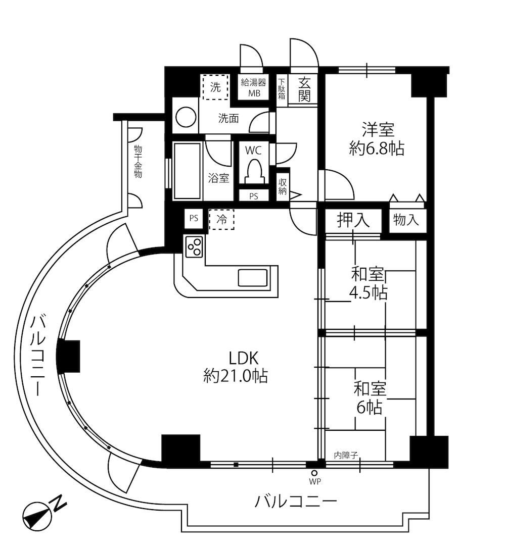 3LDK apartment in Miyazu, Kyoto - Photo 1