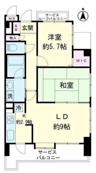 2LDK apartment in Adachi Ward, Tokyo - Photo 1