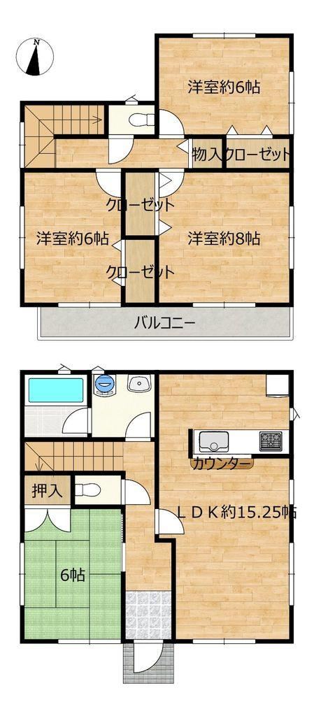 4LDK house in Tagajo, Miyagi - Photo 1
