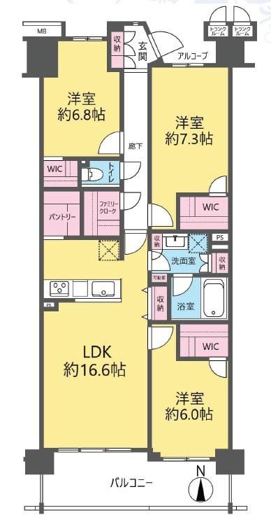 3LDK apartment in Adachi Ward, Tokyo - Photo 1