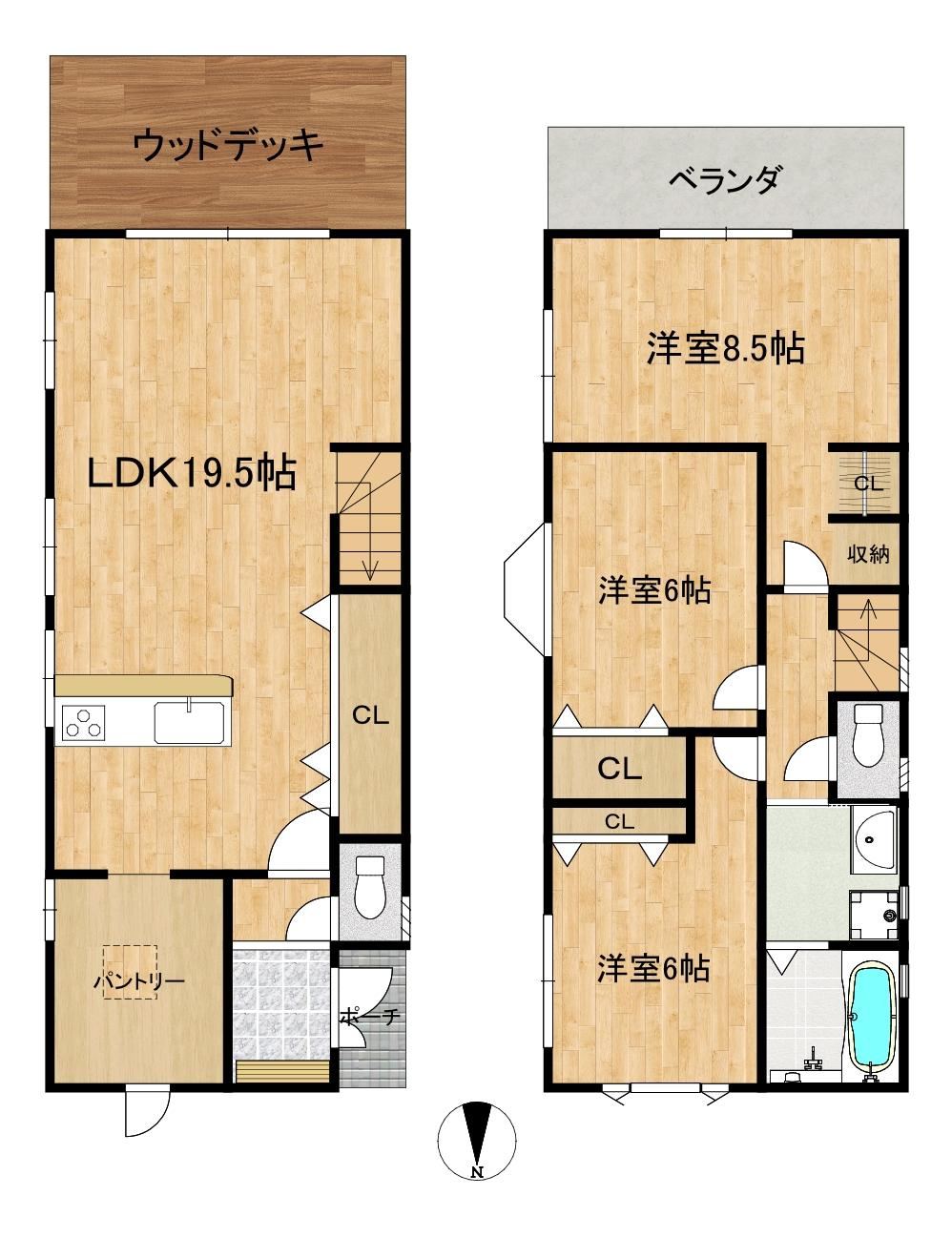 3LDK+S house in Mino, Osaka - Photo 1