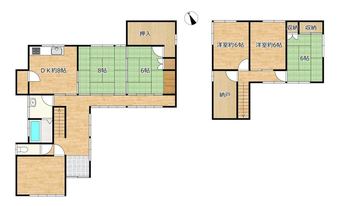 4LDK+S house in Uozu