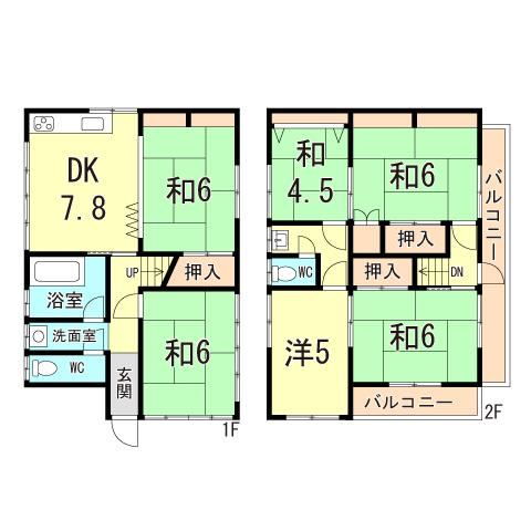 6DK house in Amagasaki, Hyogo - Photo 1