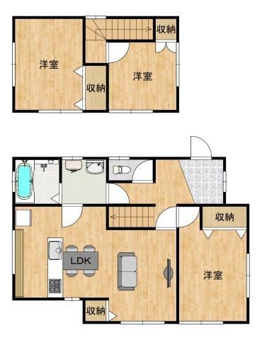 3LDK house in Shimonoseki, Yamaguchi - Photo 1