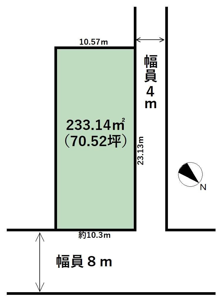233 m² land in Toyama, Toyama - Photo 1