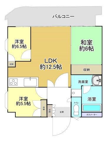 3LDK apartment in Ginowan, Okinawa - Photo 1