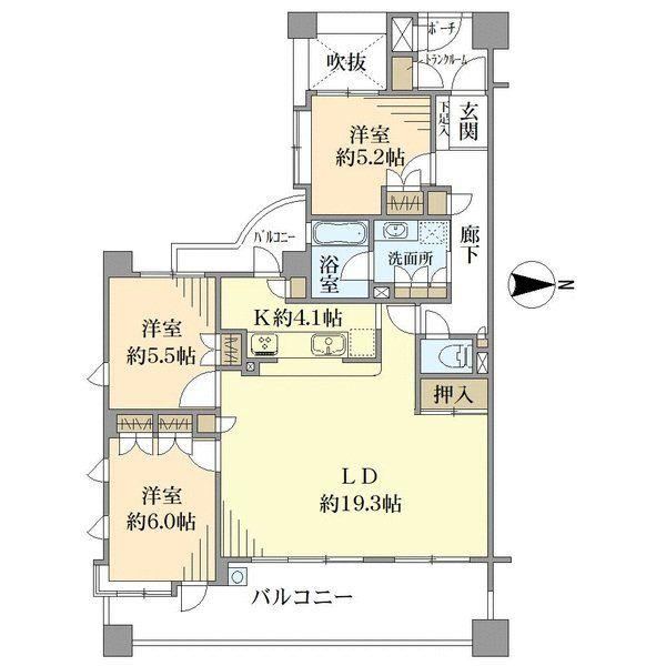 3LDK apartment in Ikeda, Osaka - Photo 1