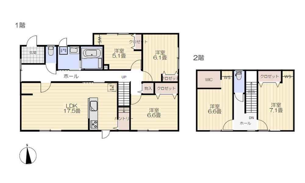 5LDK house in Yahatanishi Ward, Kitakyushu, Fukuoka - Photo 1