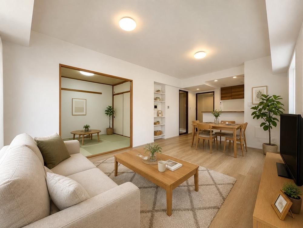 2LDK apartment in Isogo Ward, Yokohama, Kanagawa - Photo 1