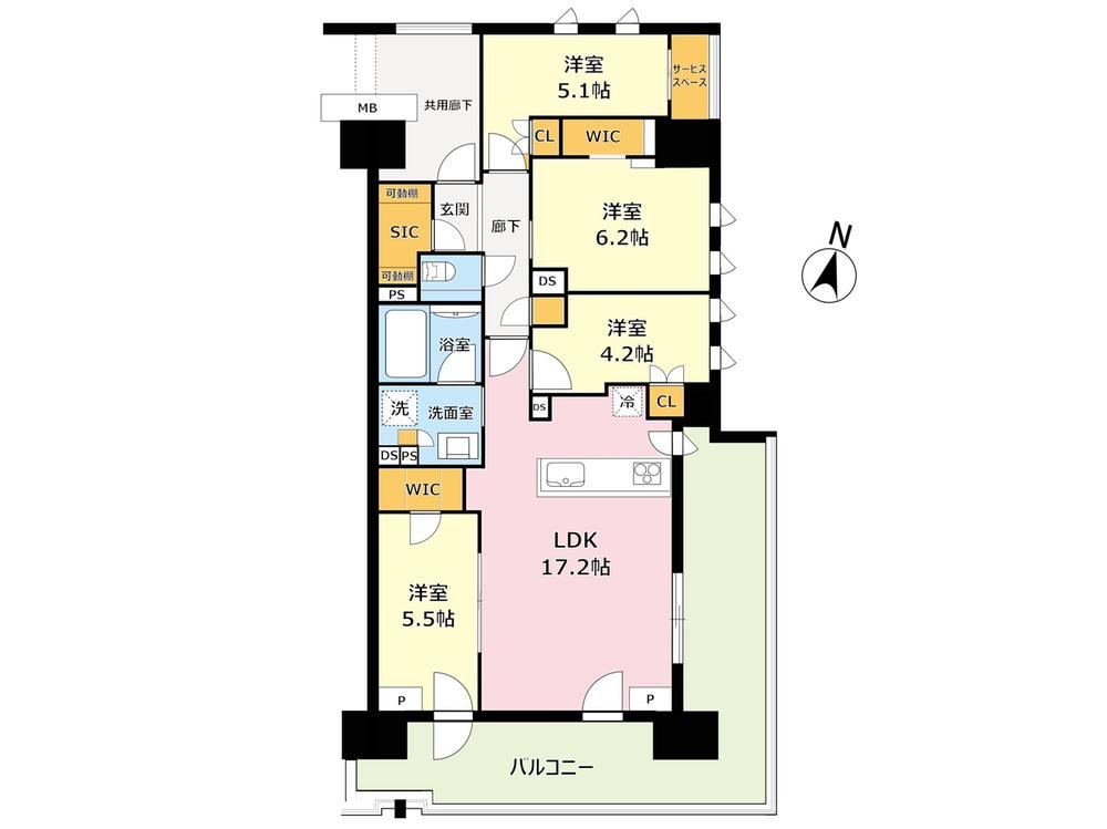 4LDK apartment in Minami Ward, Saitama - Photo 1
