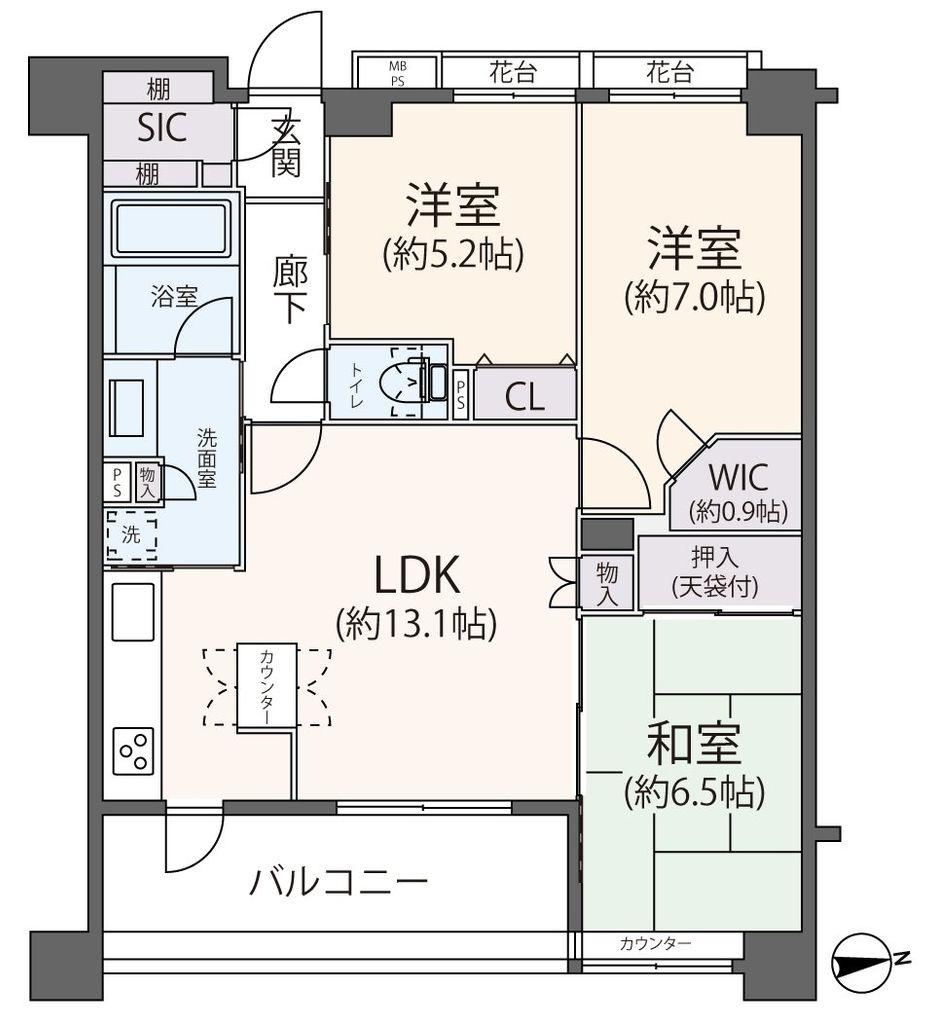 3LDK apartment in Komae, Tokyo - Photo 1