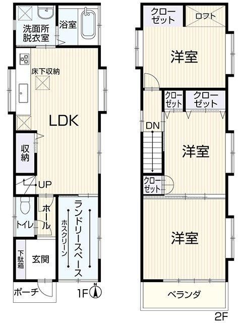 3LDK house in Chuo Ward, Hamamatsu, Shizuoka - Photo 1