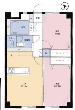 2LDK apartment in Isogo Ward, Yokohama, Kanagawa - Photo 1