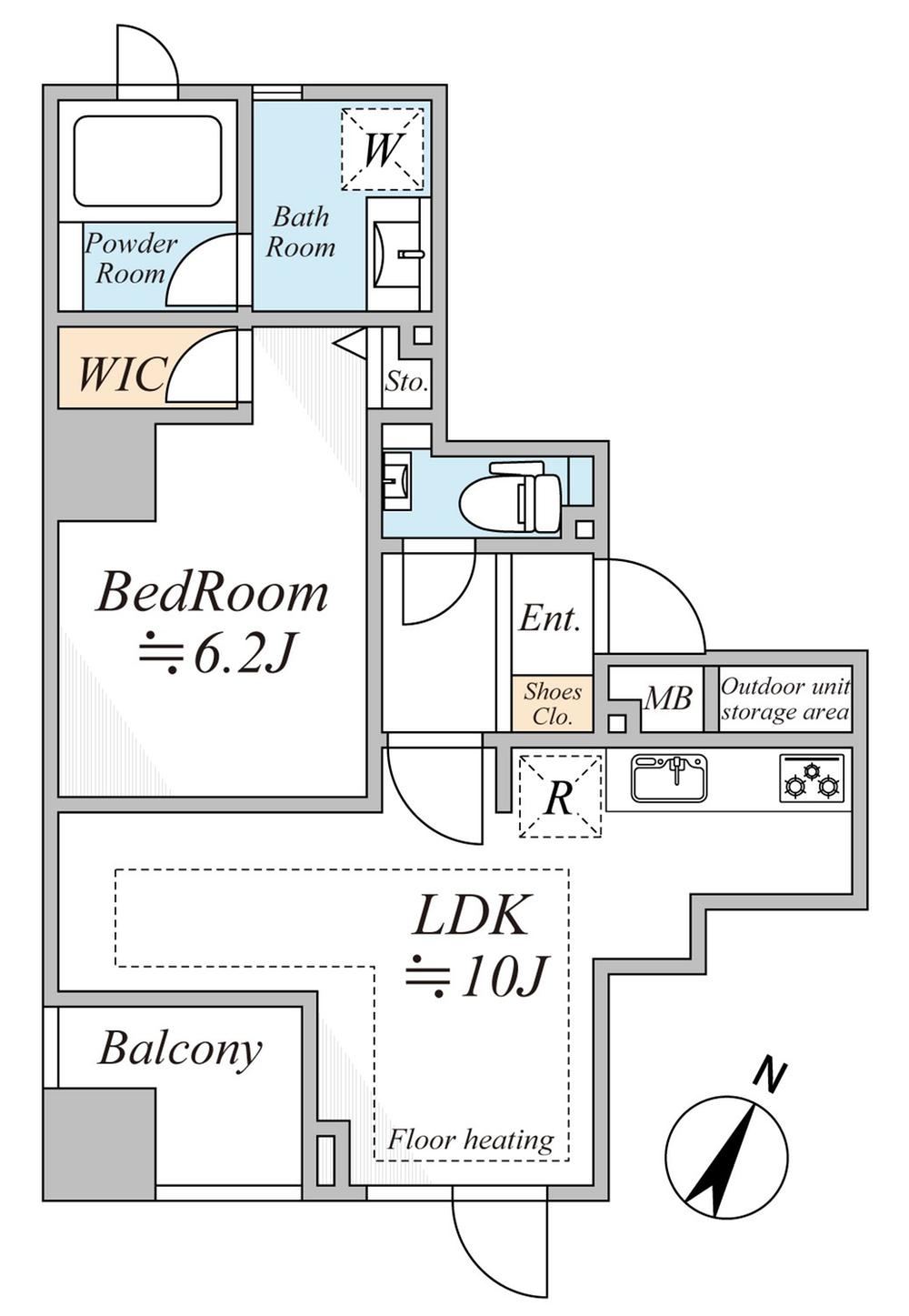 1LDK apartment in Chuo Ward, Tokyo - Photo 1